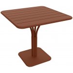 Fermob Luxembourg Pedestal 80 x 80 cm kovový stůl Zemitě červený – Hledejceny.cz