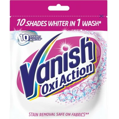 VANISH OXI ACTION CRYSTAL WHITE PRÁŠEK NA BĚLENÍ SKVRN 275 G – Zbozi.Blesk.cz