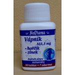 MedPharma Vápník+hořčík+zinek 37 tablet – Hledejceny.cz