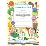 SEVT Vítáme Tě v 1. třídě pamětní list – Hledejceny.cz