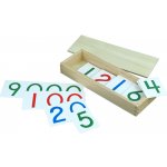 Montessori velké papírové karty s čísly 1-9000 – Zboží Dáma