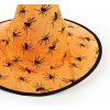 Karnevalový kostým klobouk čarodějnický/halloween oranžový