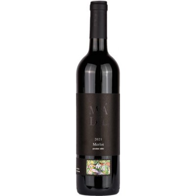 Vinařství Mádl Merlot výběr z hroznů suché červené 2022 13% 0,75 l (holá láhev) – Hledejceny.cz