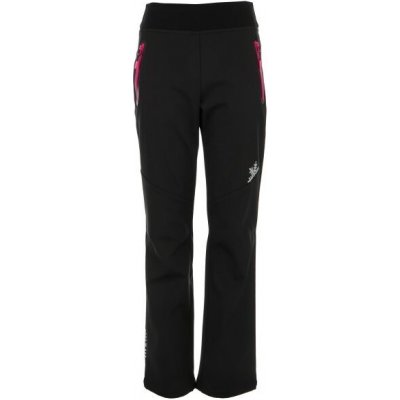Lewro Maeve dívčí softshellové kalhoty černá – Zboží Mobilmania