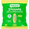 Dětský snack SMILEAT BIO kukuřičné křupky banán a jablko 25 g