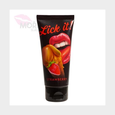 Lick-it strawberry 100 ml – Zboží Mobilmania