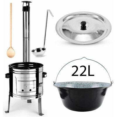 Perfect Home Set-49 Kotlíková souprava 22L, 5 ks – Zboží Mobilmania