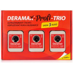 Deramax-Profi-Trio Sada 3 ks plašičů Deramax-Profi 0180