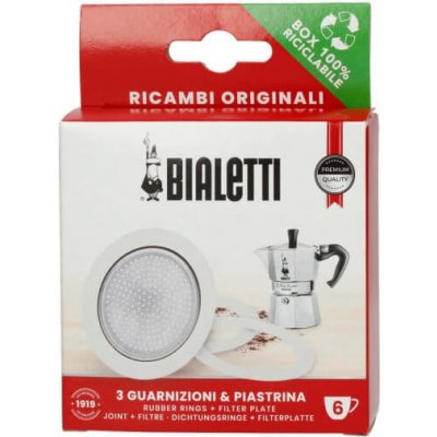 Bialetti Moka těsnění + filtr 6 šálků – Zboží Dáma