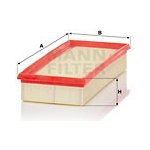 MANN-FILTER Vzduchový filtr C29048 – Hledejceny.cz