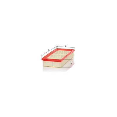 MANN-FILTER Vzduchový filtr C29048 – Hledejceny.cz