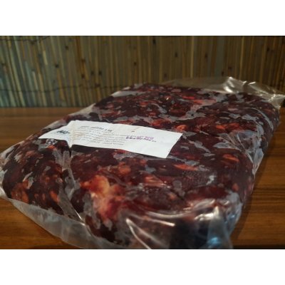 Barf Me! Hovězí svalovina hrubomletá 1 kg – Sleviste.cz