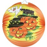 Lampion koule Halloween oranžový 25 cm – Zboží Dáma Lampion koule Halloween oranžový 25 cm – Zboží Dáma