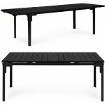 MultiGarden SAE-180-1 Rozkládací zahradní stůl 180-240 cm, černý – Hledejceny.cz