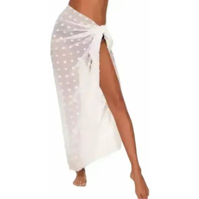 Amparo Miranda plážová sukně Chiffon S201 bílá – Zboží Dáma
