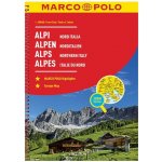 Alpy Severní Itálie autoatlas 1:300 000 – Zboží Dáma