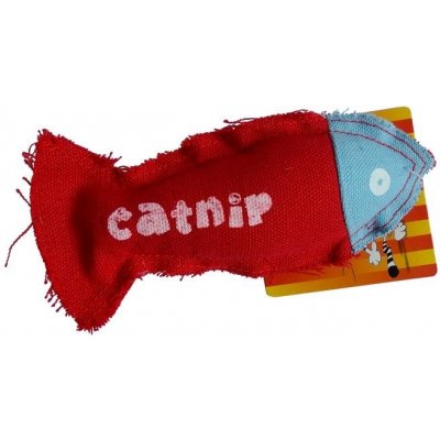 Hračka pro kočky textil s catnipem 15cm – Zboží Dáma
