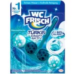 WC Frisch Blau Kraft Aktiv Ozean Frische závěsný blok 50 g – Zboží Mobilmania