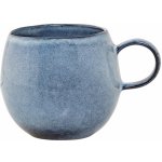 Bloomingville Keramický hrneček Sandrine Blue větší modrá barva keramika 500 ml – Hledejceny.cz