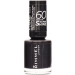 Rimmel London 60 Seconds Super Shine lak na nehty 900 Rita´s Black 8 ml – Zbozi.Blesk.cz