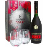 Rémy Martin VSOP 40% 0,7 l (dárkové balení 2 sklenice) – Hledejceny.cz