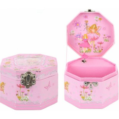 Lamps Hrací skříňka šperkovnice baletka 12 x 8 x 12 cm – Zboží Dáma