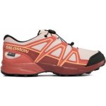 Salomon Speedcross Cswp J L47278800 english rose/cow hide/cantaloupe – Zboží Mobilmania
