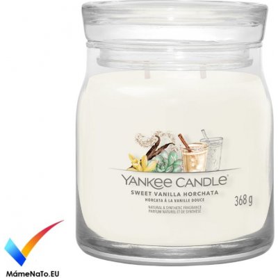 Yankee Candle SWEET VANILLA HORCHATA signature 368 g – Zboží Mobilmania
