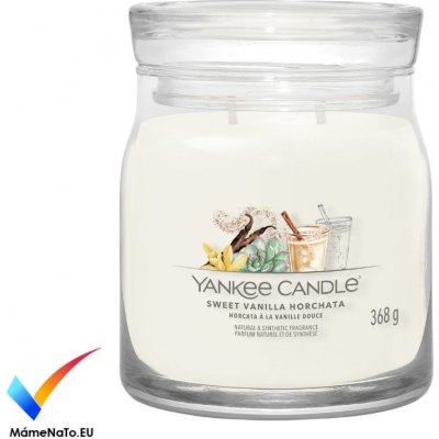 Yankee Candle SWEET VANILLA HORCHATA signature 368 g – Hledejceny.cz