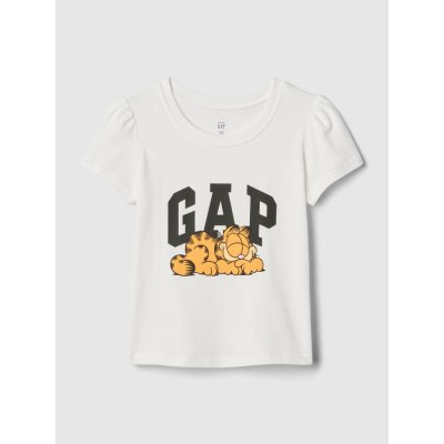 Baby tričko Gap & Garfield bílá – Zboží Dáma