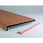 HOPA Krytka boční k vnitřním plastovým parapetům GREENLINE - buk, 400mm
