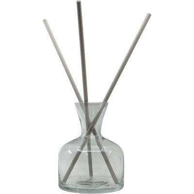 Millefiori Air Design Vase White Fragrance Diffuser GLASS Skleněný difuzér na vonný olej s tyčinkami – Zboží Dáma
