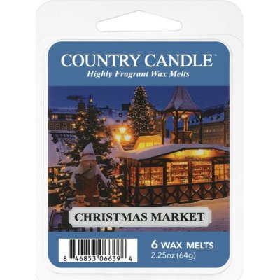 Country candle Christmas Market Vonný Vosk 64 g – Zbozi.Blesk.cz