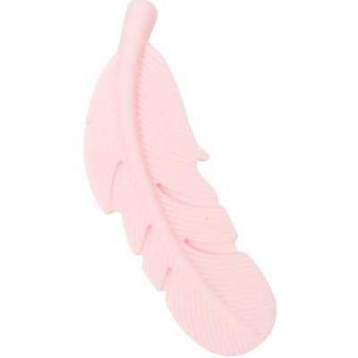 Natana silikonové pírko baby růžová 15 x 58 mm 1 ks – Hledejceny.cz