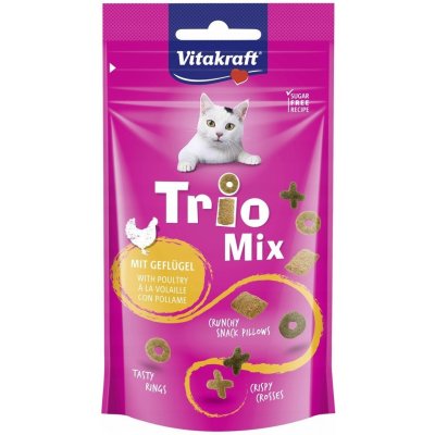 Vitakraft Trio Mix drůbeží 60 g – Sleviste.cz