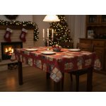 Mybesthome Vánoční ubrus Natale SPLASH VIII. 120x160 cm – Zboží Mobilmania