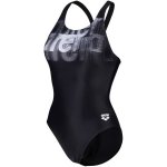 Arena Overlap Swimsuit V BACK LB dámské plavky black – Zboží Mobilmania