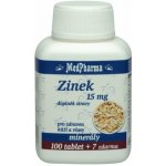 MedPharma Zinek 15 mg 107 tablet – Hledejceny.cz