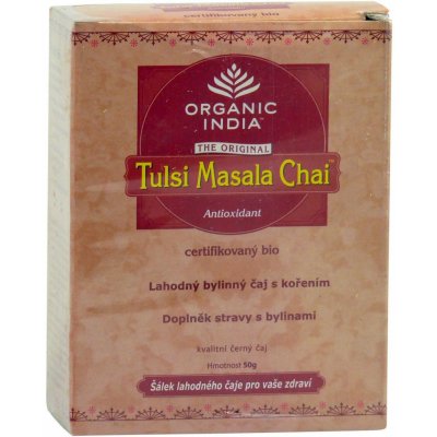 Organic India Tulsi Masala Tea BIO Fair Trade Organic 50 g