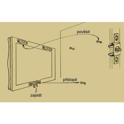 Zámek na obrazy (Spring-LOCK) Sada – Zboží Živě