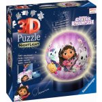 Ravensburger 3D puzzle svítící Gabby’s Dollhouse 72 ks – Hledejceny.cz