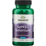 Swanson SeMSC Selenium 200 mcg 120 kapslí – Hledejceny.cz