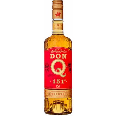 Don Q 151° Proof 75,5% 0,7 l (holá láhev) – Hledejceny.cz