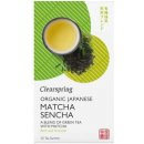 Clearspring Japonský zelený čaj Sencha a Matcha BIO 20 sáčků