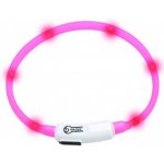 Karlie obojek Svítící Visio Light s LED diodami – Sleviste.cz