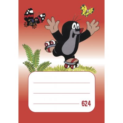 BOBO BLOK školní sešit 624 linka KRTEČEK – Zboží Dáma