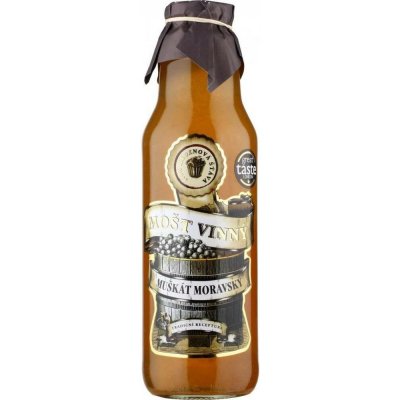 Vinný mošt MUŠKÁT MORAVSKÝ 0,75l – Sleviste.cz