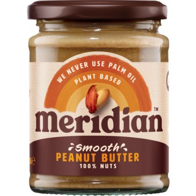 Meridian arašídové máslo jemné 280 g – Zboží Mobilmania