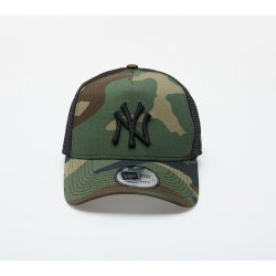 New Era 9FO Clean Trucker MLB New York Yankees Woodland Camo/Black