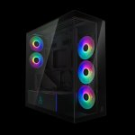 ARCTIC Xtender with Vertical GPU Mount Mirror Black ACPCC00019A – Zboží Živě
